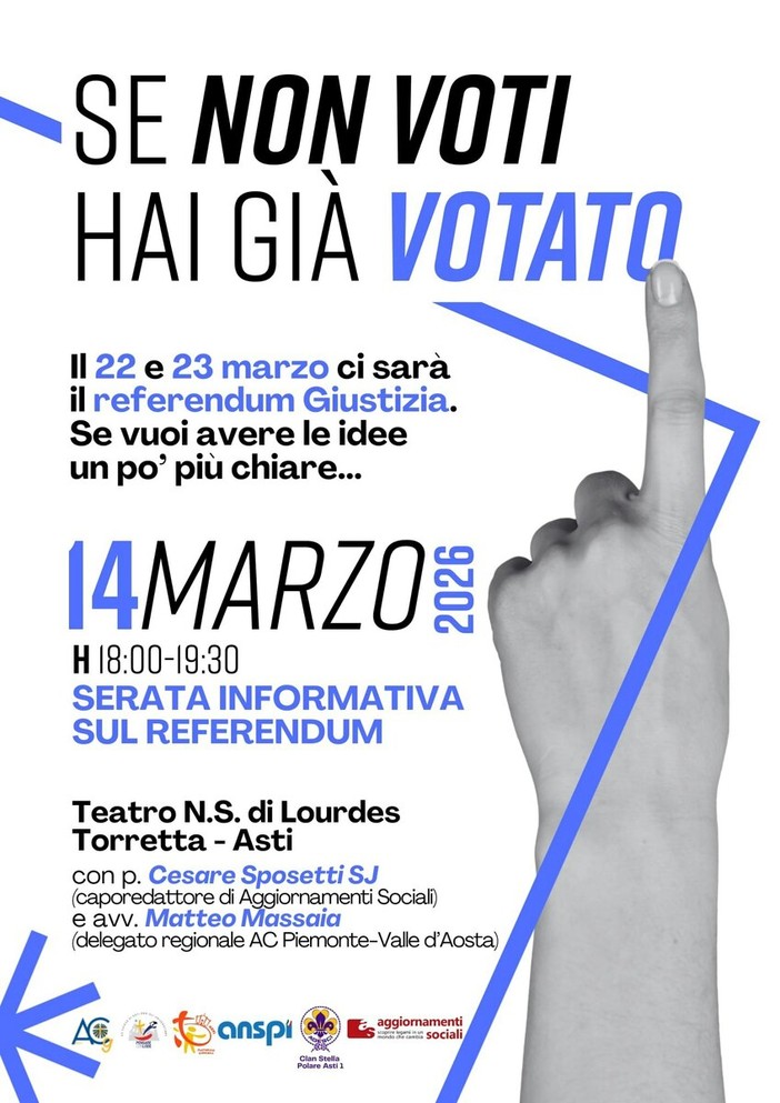 Referendum sulla giustizia: incontro informativo ad Asti