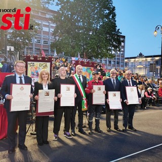 Foto di gruppo per gli Insigniti