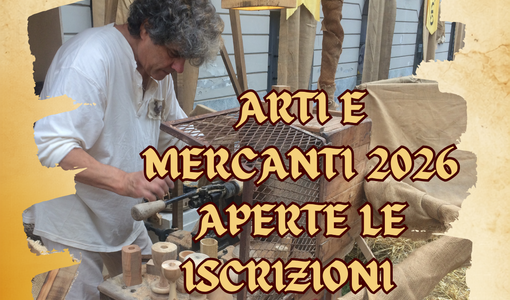“Arti e Mercanti” celebra 25 anni di storia: aperte le iscrizioni per l’edizione 2026 “Arti e Mercanti” celebra 25 anni di storia: aperte le iscrizioni per l’edizione 2026