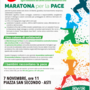 Asti corre per la pace: la “Maratona per la Pace” della CISL fa tappa in Piazza San Secondo