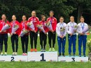 In foto: il podio della finale femminile under 15 a squadre In foto: il podio della finale femminile under 15 a squadre