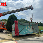Le immagini dell'incidente