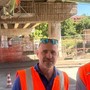 Il Consigliere Simone Manzone e i tecnici durante il sopralluogo a Canale Il Consigliere Simone Manzone e i tecnici durante il sopralluogo a Canale