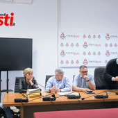 L' incontro di maggio tra Amministrazione e residenti della Collina Volta (Merphefoto)