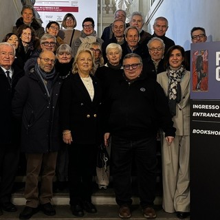 il gruppo dei soci Anioc partecipante alla mostra