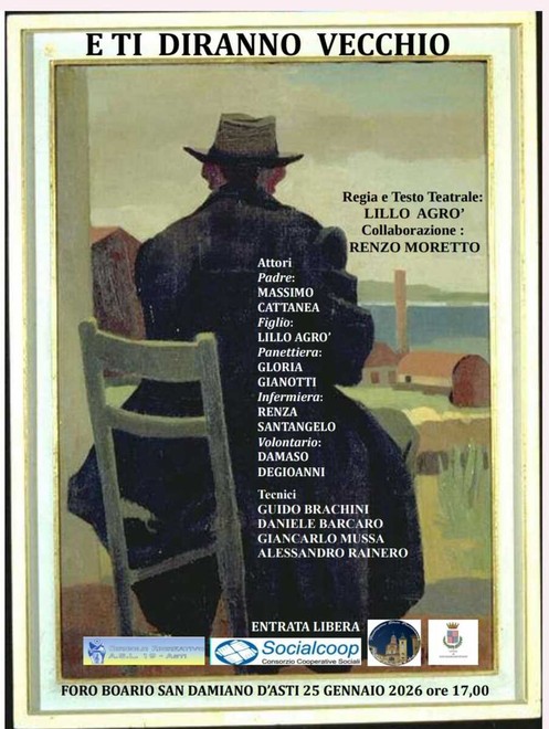 San Damiano: teatro e riflessione sulla terza età al Foro Boario San Damiano: teatro e riflessione sulla terza età al Foro Boario