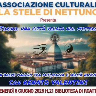 Magia, leggende e simboli di Torino: incontro con Renato Valentini alla biblioteca di Roatto