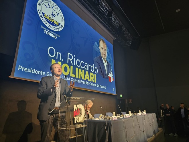 L'On. Molinari in un'immagine d'archivio