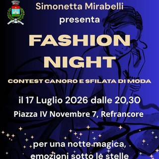 Alta moda e canzoni d'autore, a Refrancore debutta la prima Fashion night