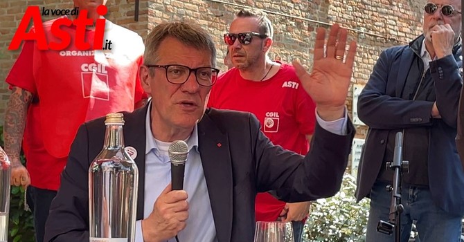 Landini durante una precedente visita a Nizza