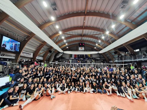 Volley giovanile: il Club76 tra i migliori cinque settori giovanili d'Italia