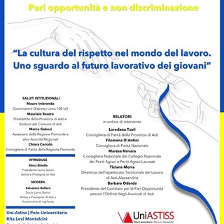 Asti, il lavoro e i giovani: un convegno sulla cultura del rispetto, promosso dal Lions storici artisti e presepisti