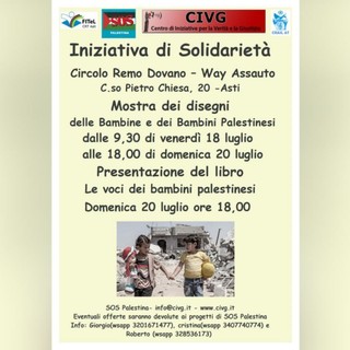 La locandina dell'iniziativa