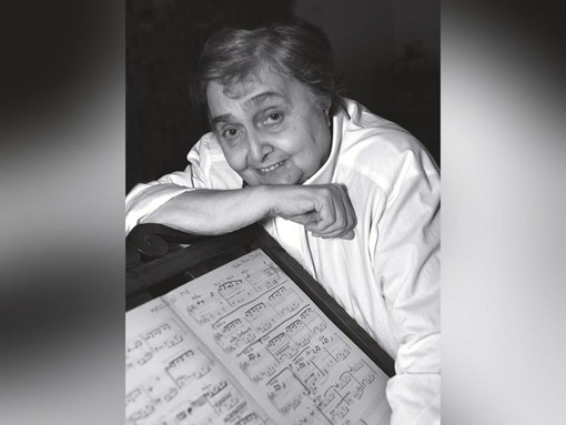 Lidia R. Bianco ritratta dall'obiettivo di Giulio Morra (foto tratta dal trimestrale Astigiani)