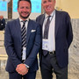 Luca Quaglia con Cesare Rossini (a destra) Luca Quaglia con Cesare Rossini (a destra)