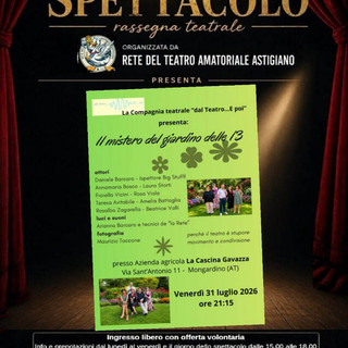 La Rete del teatro amatoriale fa tappa a Mongardino per una serata di suspense e commedia