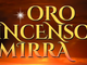 Logo della manifestazione Oro Incenso Mirra Logo della manifestazione Oro Incenso Mirra
