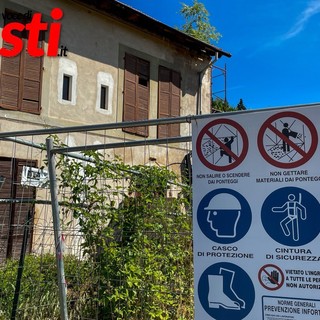 In foto: il cantiere della nuova Casa della Comunità di Canelli