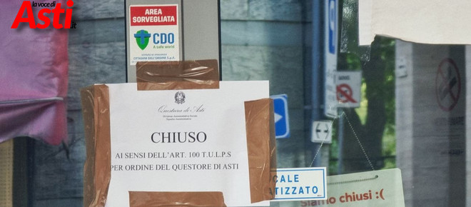 Rissa ad Asti: parla il proprietario del locale  di via Cavour chiuso dalla questura [VIDEO]
