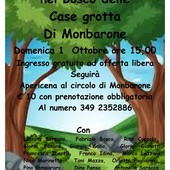 Alla scoperta del bosco delle 'Case Grotta': appuntamento il 1° ottobre a Mombarone