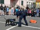 Alcune immagini della 'lezione' tenuta dagli operatori astigiani