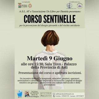 Fragilità giovanili, Asl AT e associazioni insieme per formare nuove sentinelle sul territorio