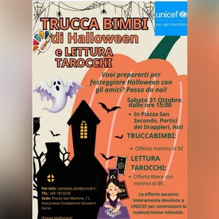 Halloween solidale in piazza San Secondo con le iniziative dell'Unicef