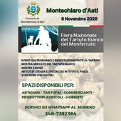 Fiera del tartufo di Montechiaro d'Asti, ultimi giorni per candidarsi tra gli espositori