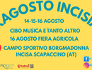 A Incisa Scapaccino rinasce la tradizione con il Ferragosto Incisiano
