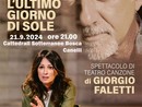 A “Canelli Città del Vino&quot; va in scena “L’ultimo giorno di sole”