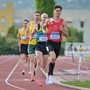 Lorenzo Mellano in azione sui 1500m. Lorenzo Mellano in azione sui 1500m.