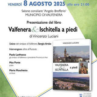 &quot;Valfenera&amp;Ischitella a piedi&quot;: presentazione del libro di Vincenzo Luciani