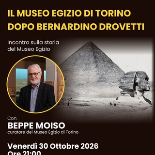 I segreti del Museo Egizio sbarcano a Roatto con il curatore Beppe Moiso