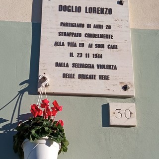 Un pensiero in memoria di Lorenzo Doglio, giovane partigiano morto nel 1944