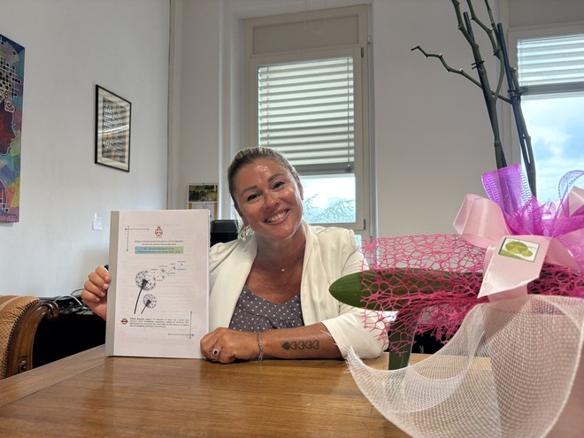 L'assessore all'Istruzione Loretta Bologna