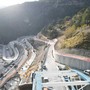 I lavori sui tornanti del Tenda bis