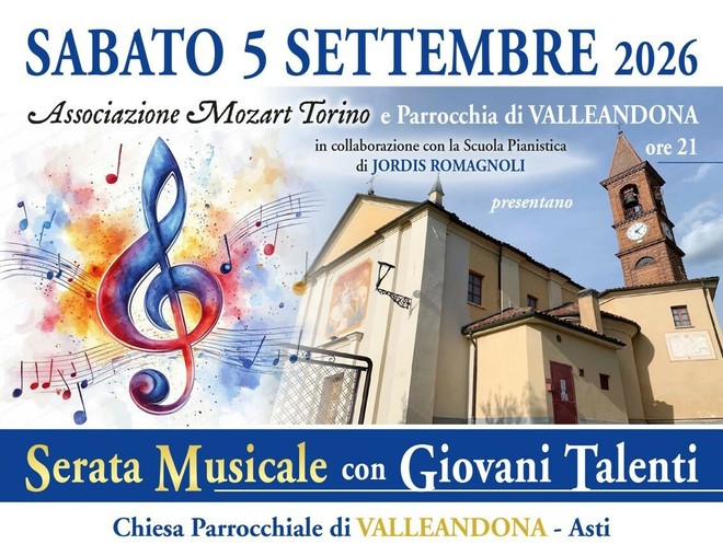 Sul palco a Valleandona A Valleandona giovani interpreti per grandi Maestri Sul palco a Valleandona A Valleandona giovani interpreti per grandi Maestri