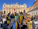 La delegazione Lions in piazza San Pietro