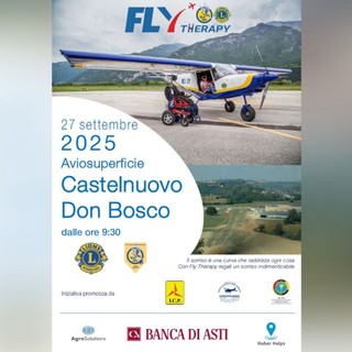 Volare oltre la disabilità: a Castelnuovo Don Bosco torna l'appuntamento con la Fly Therapy