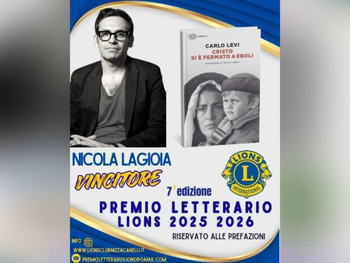 A Nicola Lagioia la VII edizione del Premio Lions per le prefazioni
