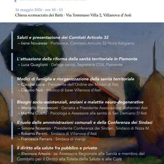 La locandina dell'incontro