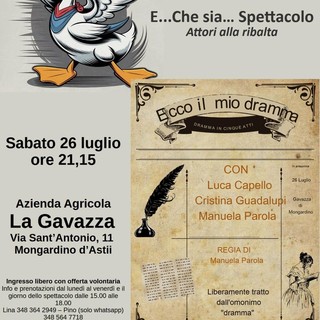 A Mongardino va in scena il &quot;dramma&quot; di Cechov in chiave comica