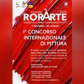 Costigliole d’Asti, il Castello di Rorà si tinge di rosso con RorArte