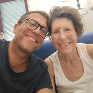 Giuseppe Contorno con sua madre
