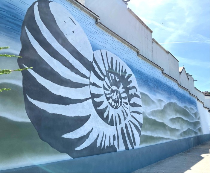 Il più recente murale inaugurato a San Martino Alfieri Il più recente murale inaugurato a San Martino Alfieri