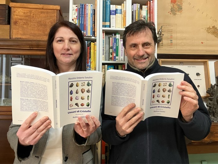 Anna Macchia e Massimo Tomalino col nuovo libro Anna Macchia e Massimo Tomalino col nuovo libro