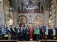 I partecipanti alla cerimonia all’interno della Basilica del Santuario di Crea