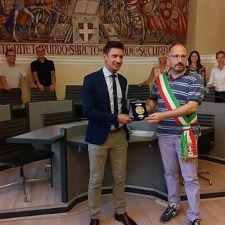 Massasso al ricevimento del sigillo nel 2020