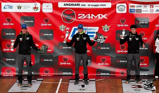 Berger sul podio