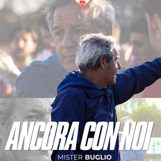 Asti, Francesco Buglio riconfermato alla guida della Prima Squadra per la stagione 2026-2027